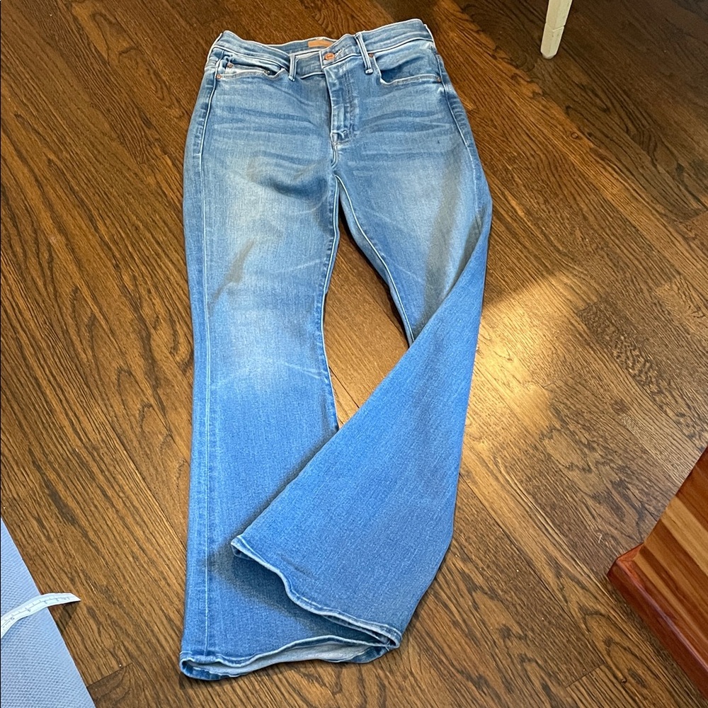 Light Blue Women's High-Rise Jeans - Picture 2 of 6